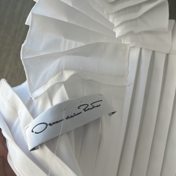 Oscar de la Renta Ivory Ruffled Maxi Dress - Picture 8 of 8